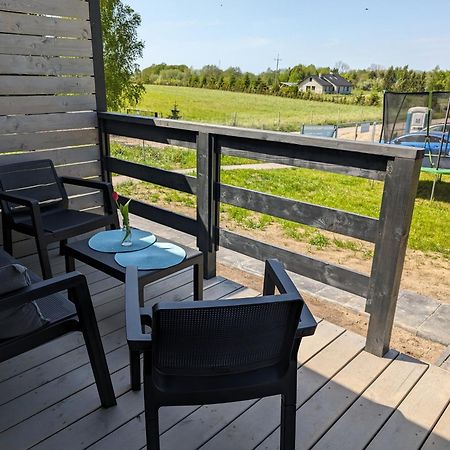 Widoki Rusinowo Domki Letniskowe Exteriör bild
